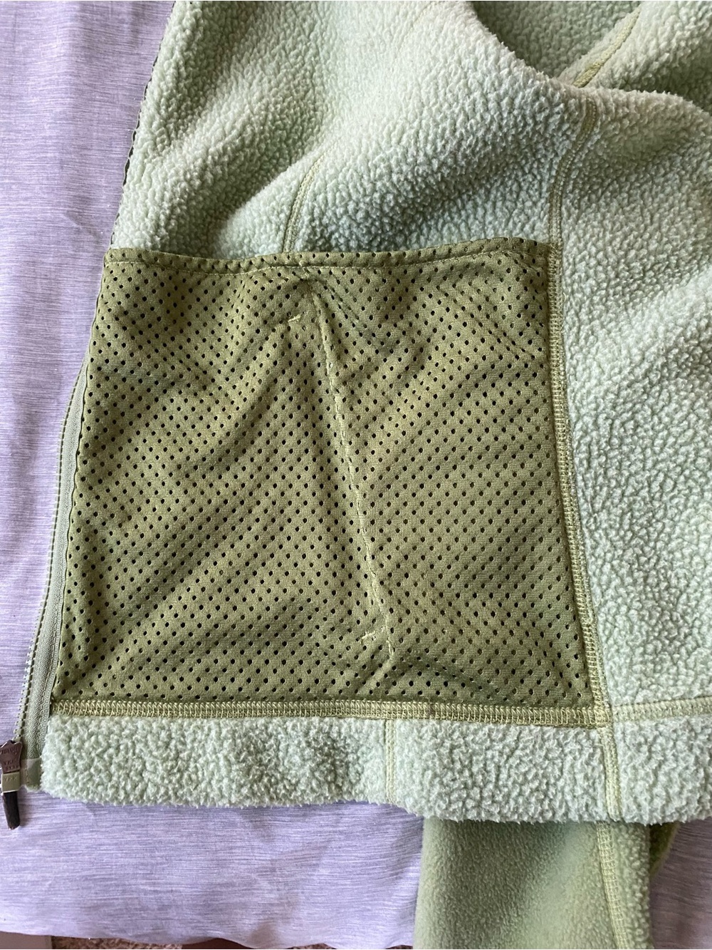 Vintage Patagonia Women’s Synchilla Arctic Fleece Jacket Size M Color Green - Picture 7 of 11